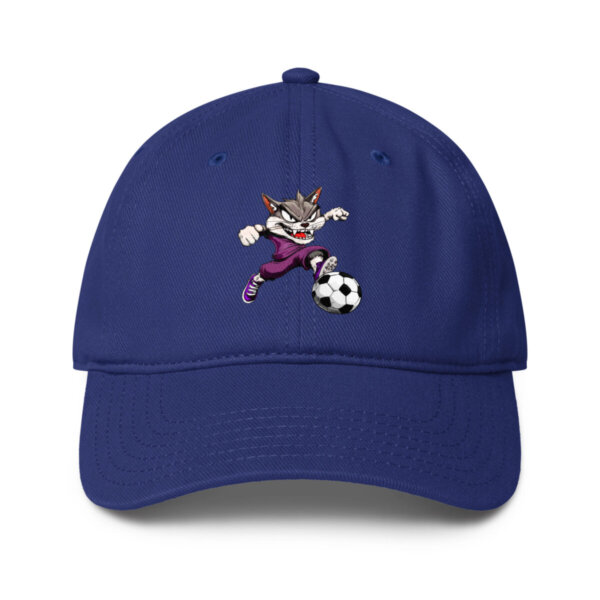 Fussballer Katzen Baseball Cap Royal