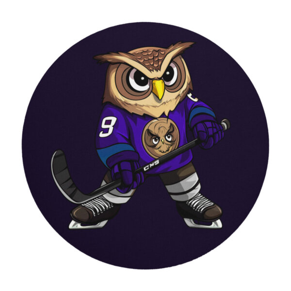 Hockey Eule Mausmatte