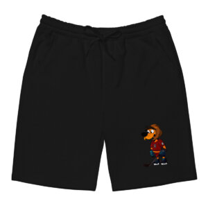 Hunde Hockey Fleece Shorts Schwarz