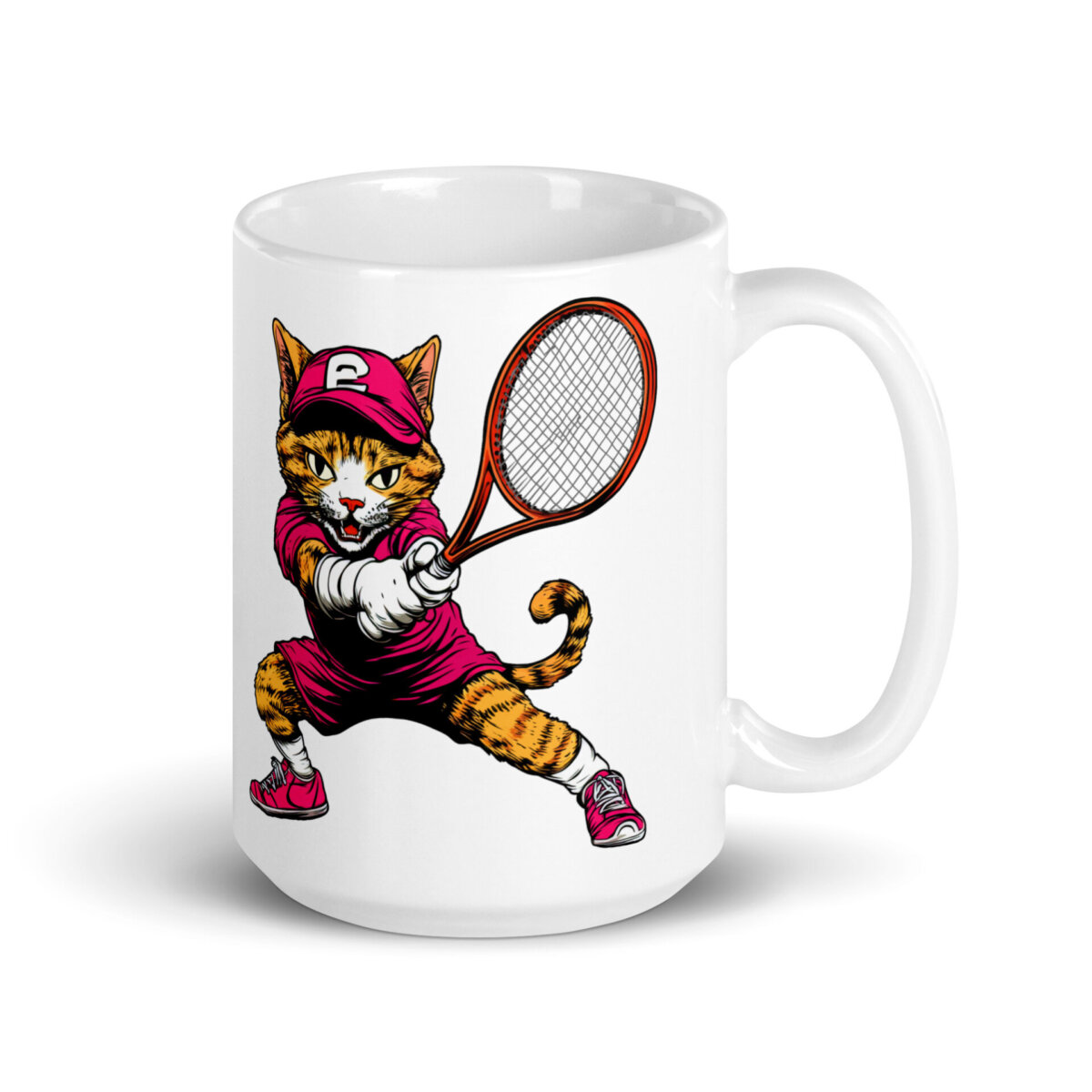 Katzen Tennis Tasse