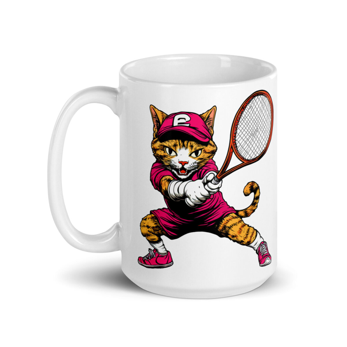 Katzen Tennis Tasse
