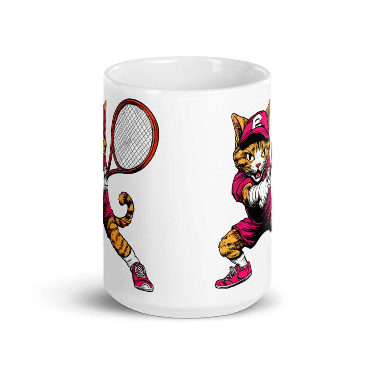 Katzen Tennis Tasse
