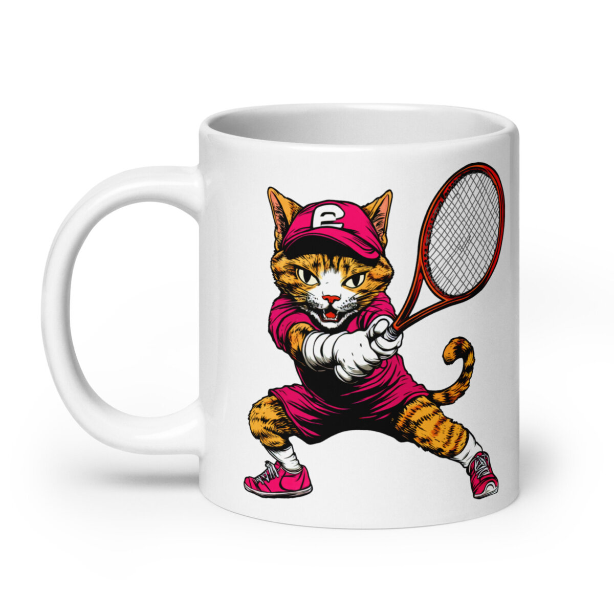Katzen Tennis Tasse
