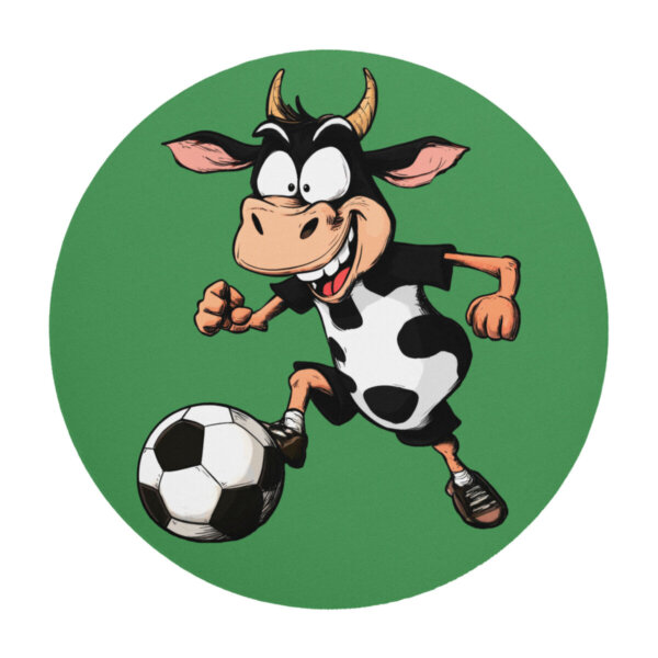 Kuh Fussballer Mausmatte