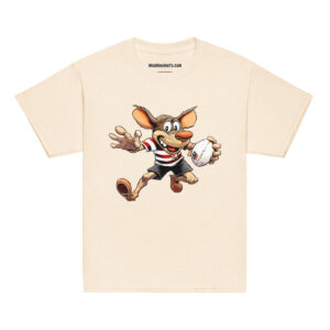 Maus Rugby Kinder T Shirt Natuerlich