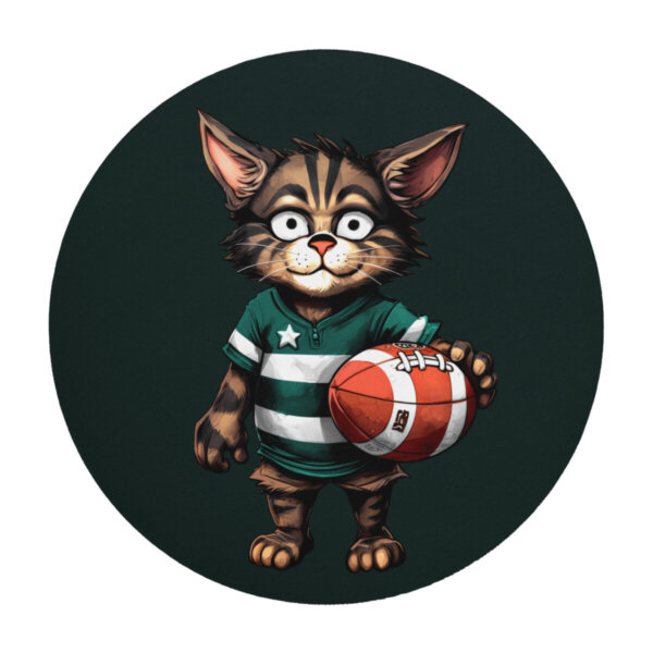 Rugby Katze Mausmatte