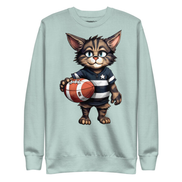 Rugby Katzen Maenner Pullover Agave