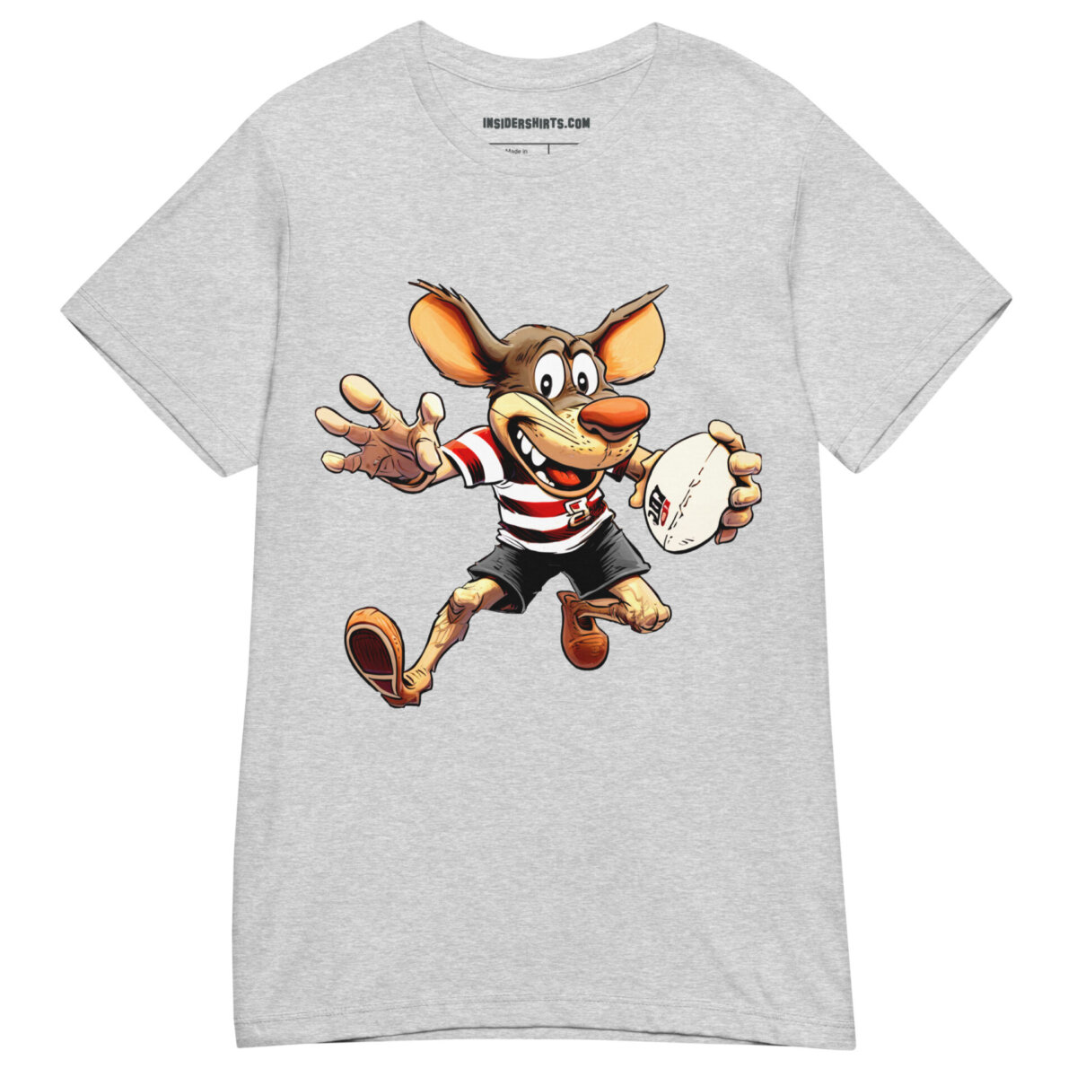 Rugby Maus Frauen T Shirt Rs Sport Grey