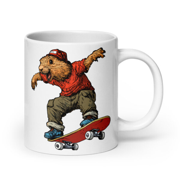 Skater Murmeltier Tasse
